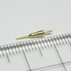 80pcs Gold Plated Round Header pin