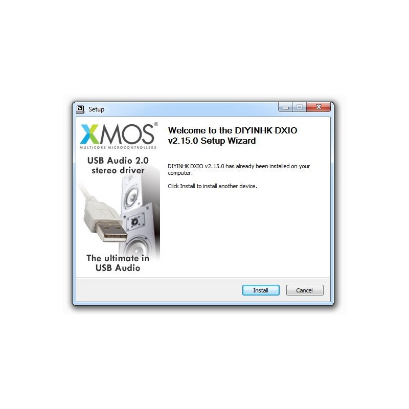 DIYINHK DXIO Stereo USB Audio Driver v2.15
