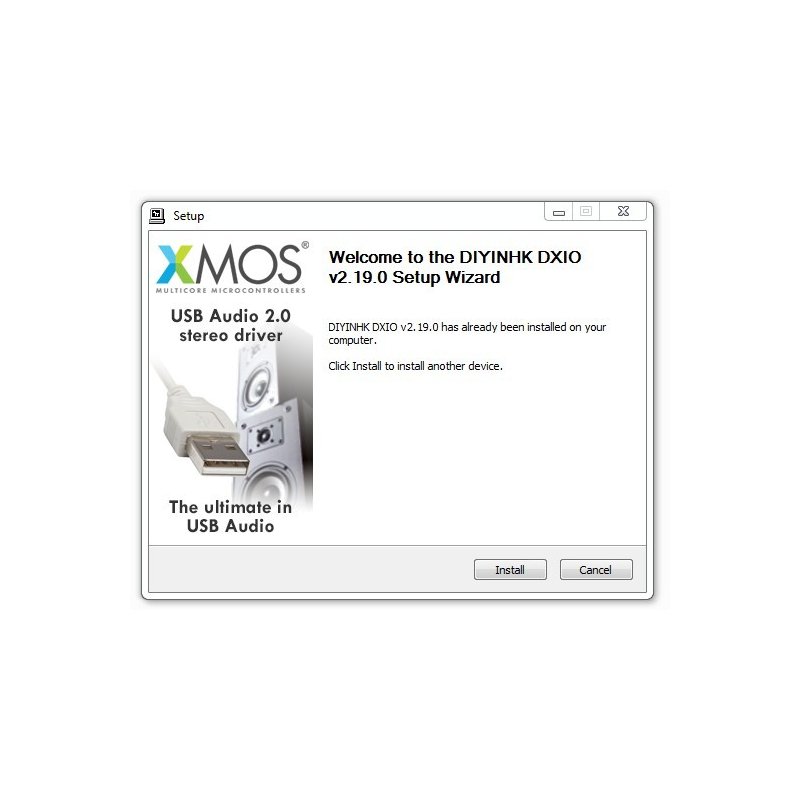 DIYINHK DXIO Stereo USB Audio Driver v2.19