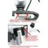 Aluminum Stand for Modification Lifecam Studio 1080P USB Microscope