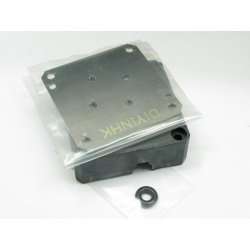 Laing DDC water pump stainless steel bottom plate for Apple G4 pump mod