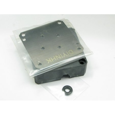 Laing DDC water pump stainless steel bottom plate for Apple G4 pump mod