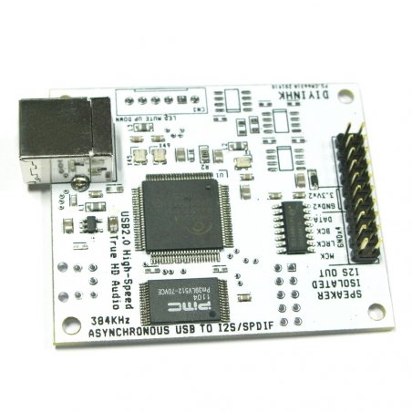 Isolated 32bit 384kHz USB to I2S/SPDIF CM6631A PCB