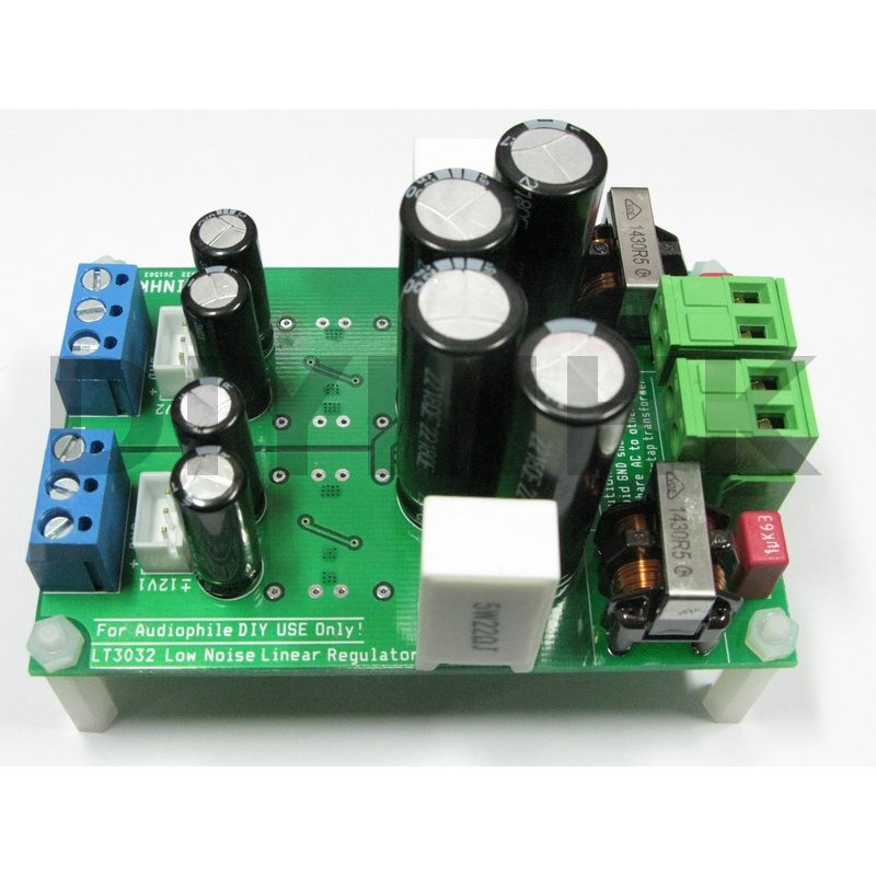 LT3032 Low noise DAC power supply linear regulator Dual +-12V 150mAx2