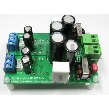 LT3032 Low noise DAC power supply linear regulator Dual +-12V 150mAx2
