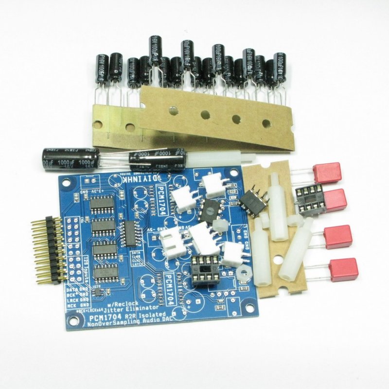 PCM1704 R2R Isolated nonoversampling NOS Audio DAC with FIFO reclock