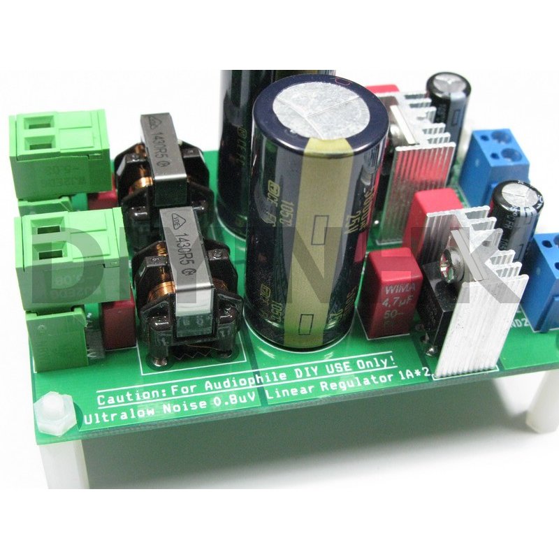 Dual Output LT3042 Ultra-Low Noise Linear Regulated Power Supply 