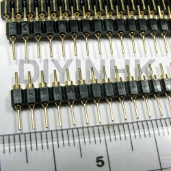 10pcs 1x40 Pin 2.54mm Gold...