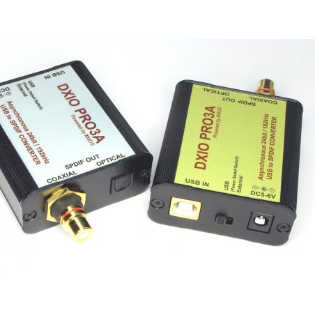XMOS 192kHz high-quality USB to SPDIF with ultralow noise 1uV regulator w/manual power switch