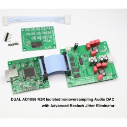 AD1856 R2R Isolated nonoversampling NOS Audio DAC with FIFO reclock V2