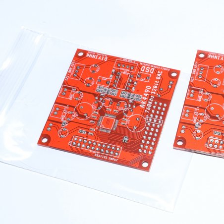 768kHz/32Bit AK4490EQ DAC BARE PCB, I2S/DSD input