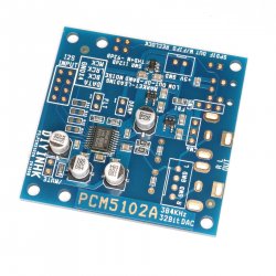 384kHz/32Bit PCM5102A DAC, I2S input, 4uV Low Noise Regulator