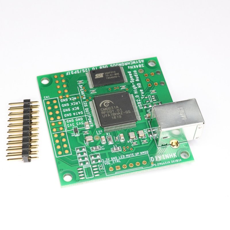 Elektrisk Gå tilbage social 384kHz Asynchronous USB to I2S/SPDIF CM6631A PCB