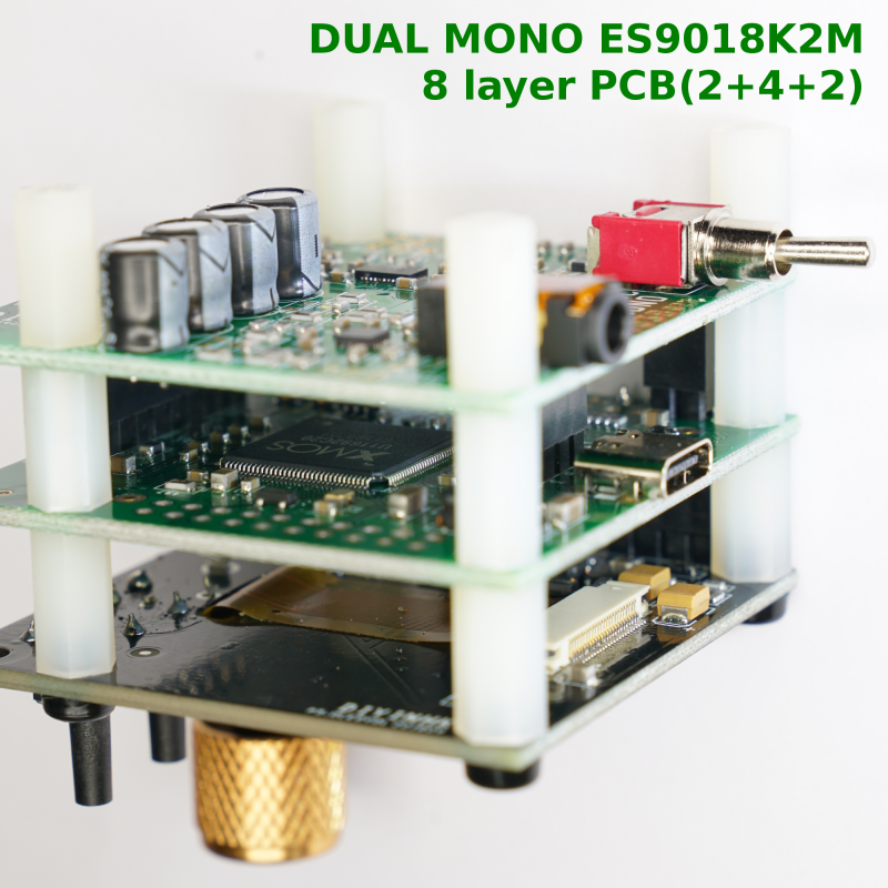 Dual Mono ES9018K2M XMOS DSD DXD 2x384khz USB Audio DAC with Dual Mono ES9018K2M XMOS DSD DXD 2x384khz USB Audio DAC with
