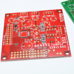 768kHz/32Bit AK4493EQ DAC BARE PCB, I2S/DSD input