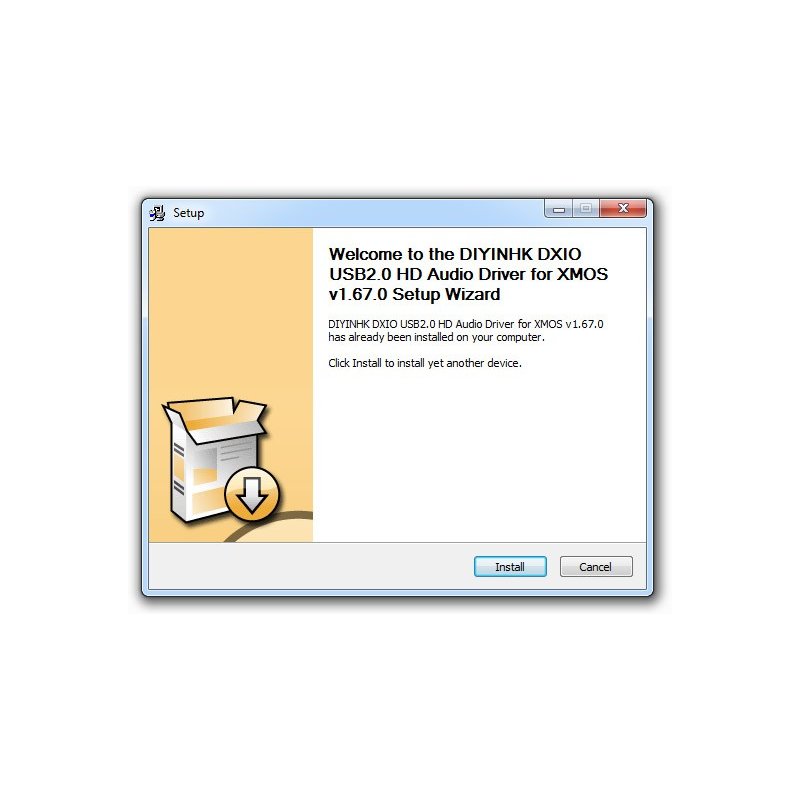 DIYINHK DXIO USB Audio Driver v1.67 