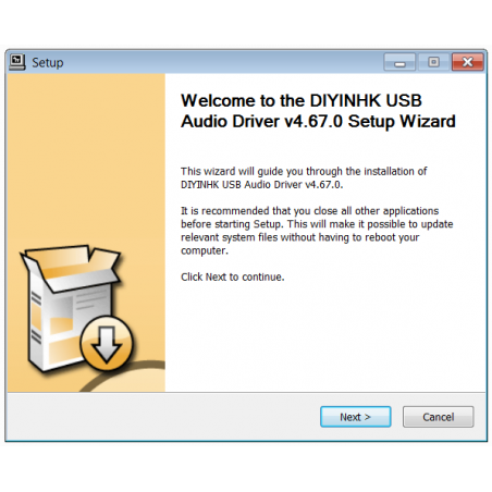 DIYINHK USB Audio Driver V4.67 [Full Version and Signed]