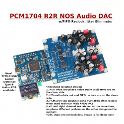 PCM1704 R2R nonoversampling...