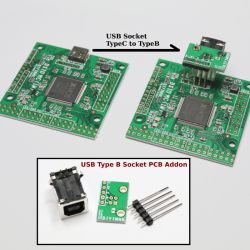 XMOS 384kHz DXD DSD256 high-quality USB Type-C to I2S/DSD/SPDIF PCB