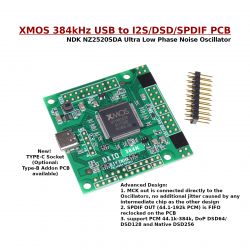 XMOS 384kHz DXD DSD256...