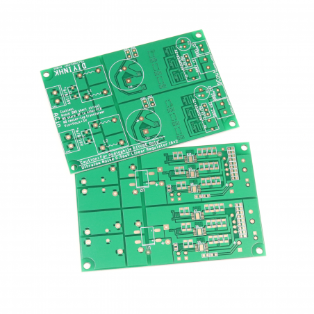 0.56uV Ultralow noise DAC power supply regulator 3.3/5/7V 2A*x2 bare PCB only