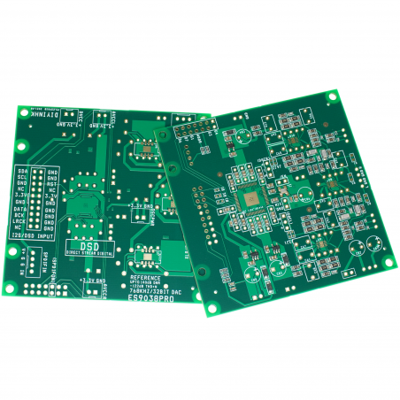 768kHz/32Bit ES9038PRO DAC BARE STEREO PCB, I2S/DSD input