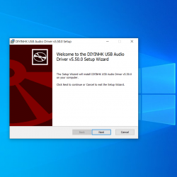 DIYINHK USB Audio Driver V5.57 [Full Version and Signed]