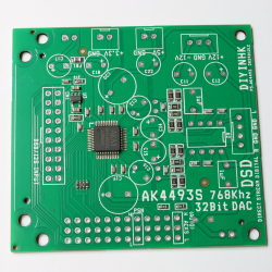 768kHz/32Bit AK4493SEQ DAC...